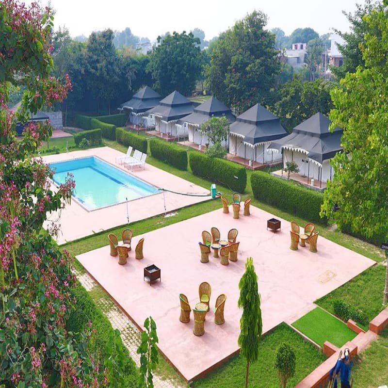 THE BAGH GARH - Luxury Wildlife Resort in Ranthambore — Ranthambore resort exterior